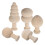 5 Sets Onafgewerkte Paddenstoelen En Voor Crafts 3