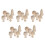 5 Sets Onafgewerkte Paddenstoelen En Voor Crafts 8
