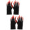 2 Paar Claw Handschoenen Halloween Ghost Cosplay Accessoire 9