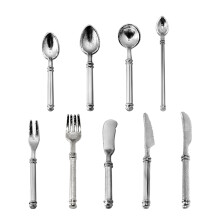 1 Set Mini Besteck Mini Gabeln Löffel Modell Mini Zubehör