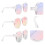 3 Piezas Gafas Para 1/6, De Sol Y 6