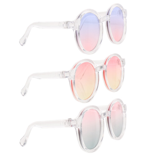 3 Piezas Gafas Para 1/6, De Sol Y 2