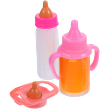 2 Sets Kleine Flaschen Für Puppenhaus Zubehör Spielzeug