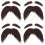 4 Juegos De Bigote Y Para Disfraz De 5