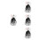4 Unidades Extensiones De Tipo Dreadlock Con Y Clip 5