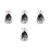 4 Unidades Extensiones De Tipo Dreadlock Con Y Clip 9
