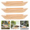 15 Unidades Madera Pequeño Decoración 11