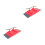 Mini Skateboard Hindernis Veelzijdig Plastic Onderdeel Ramp 8