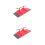 Mini Skateboard Hindernis Veelzijdig Plastic Onderdeel Ramp 7