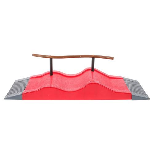 Mini Skateboard Hindernis Veelzijdig Plastic Onderdeel Ramp 2