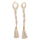 2 Mechones Largo Temperatura Beige 10