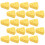 40 Unidades Mini Pasteles De Queso Simulación Triangular 2