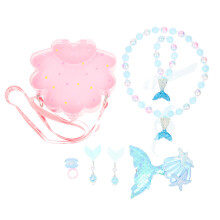 De Joyas Para Niños Y Niñas Pequeñas, Kit De Collar Y Pulsera