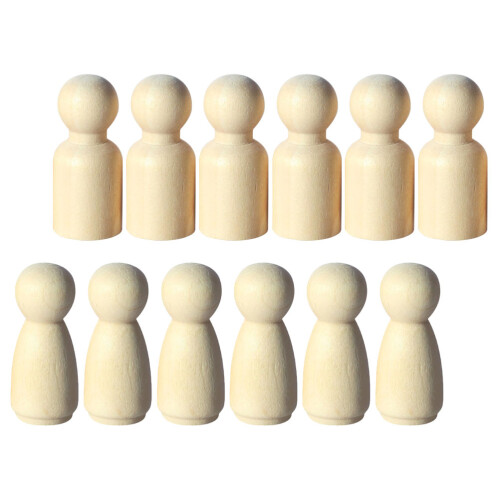 12 Pièces Micro Paysage En Bois Ornement Pour Table À Sable 1
