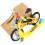 2 Ensembles Jouets Mini Doigt Rampe 1