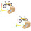 2 Ensembles Jouets Mini Doigt Rampe 7