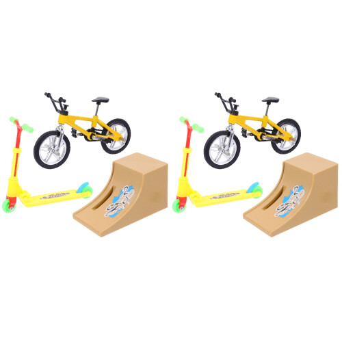 2 Ensembles Jouets Mini Doigt Rampe 2