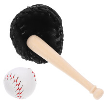 Y Guante De Béisbol Miniatura Para Casas De Muñecas