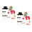 2 Juegos De Accesorios Para Disfraz De 6