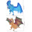 2Pièces Figurines De Dragon En Coloré Pour Enfants Décor 3