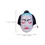 2Stk. Japanische Samurai Maske – Handbemalte Ganzgesichts-Props 3