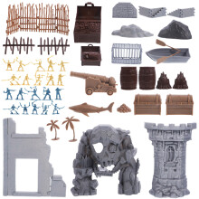 Lot De Figurines Miniatures Pirates Petits Soldats Jouets Enfants