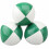 3 Piezas Bolas PU Verde Y 3