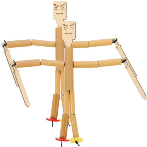 4 Ensembles De Marionnettes En Kit D'assemblage 1