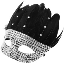 2Stück Cosplay Maske Halbmaske Bühnenauftritt