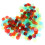 1 Lot De Jetons De En Plastique Transparent Pour Comptage De Jeu 6