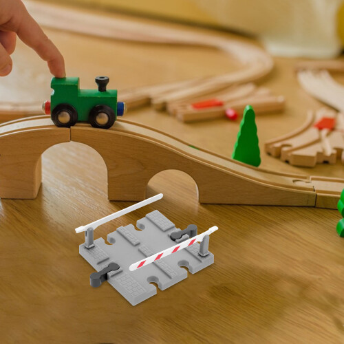 Accessoires Pour Rail De Train Jouet Blocage Routier Diy 2