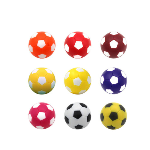 9 Pièces 36 Mm De Football En Pour Table 2
