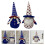 4 Pcs Independence Day Dwarf Faceless Dolls Gnome Plush Decor 11