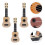 3 Pièces Mini Jouet Instrument De Pour Enfant 6