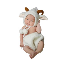 3 Pièces Costume Mouton Pour Bébé 0-6 Photo