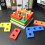Wooden Geometric Matching Board Stack Sort Puzzle For Kids 5