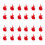 24 Pcs Flame Action Figures With Fire Effects For Kids Building Blocks 10