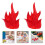 24 Pcs Flame Action Figures With Fire Effects For Kids Building Blocks 11
