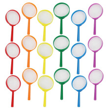 18Pcs Handheld Reading Magnifier For Elderly And Kids Random Color