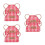 6 Pcs Mini Doll Aprons: Washable Clothes For 10-15cm Dolls 5