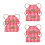 6 Pcs Mini Doll Aprons: Washable Clothes For 10-15cm Dolls 9