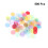 500Pcs 19Mm Colorful Transparent Plastic Chips Mixed Colors 2