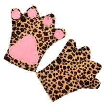 4 Pairs Animal Costume Paw Claw Mitten Glove Accessory
