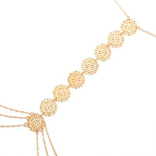 Collier Pendentif Corps Femme Or Sculpté Style Chic Et Moderne