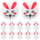 12Pcs Mini Cartoon Pull-Back Vehicles Kids Educational Toys 11