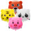 12Pcs Mini Cartoon Pull-Back Vehicles Kids Educational Toys 5