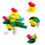 One Set Wooden Balanced Stacking Blocks Kids Toy 9