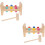2 Juegos De De De Madera Coloridas Para 8