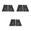 6 Pcs Plastic 1:12 Motorcycle Bicycle Model Display Stand 4
