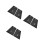 6 Pcs Plastic 1:12 Motorcycle Bicycle Model Display Stand 7